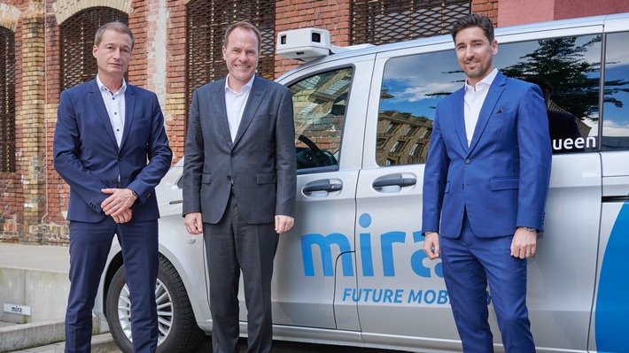 Ericsson und MIRA demonstrieren in Düsseldorf die Mobilität von morgen