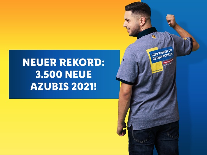 Azubi-Rekord bei Lidl: Über 3.500 junge Leute starten 2021 ihre Karriere / Breites Ausbildungs- und Studienangebot mit finanzieller Sicherheit und Perspektiven