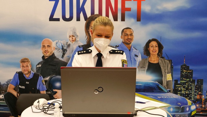 POL-OH: "Neue Chance - Neuer Beruf": 40 Interessierte bei virtueller Infoveranstaltung des Polizeipräsidiums Osthessen - Nächster Termin am 10. März