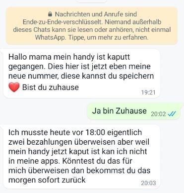 POL-NB: WhatsApp-Betrug verursacht Schaden von über 1.700 EUR