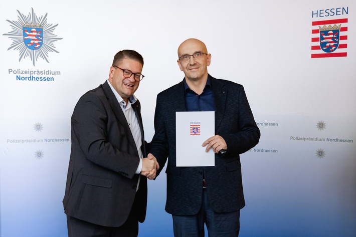 POL-KS: Abteilung Einsatz des Polizeipräsidiums Nordhessen mit neuer Leitung: Rainer Neusüß folgt auf Uwe Papenfuß
