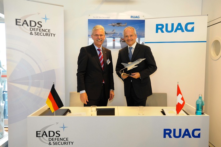 RUAG ed EADS Defence &amp; Security miglioreranno la cooperazione strategica, industriale e tecnologica