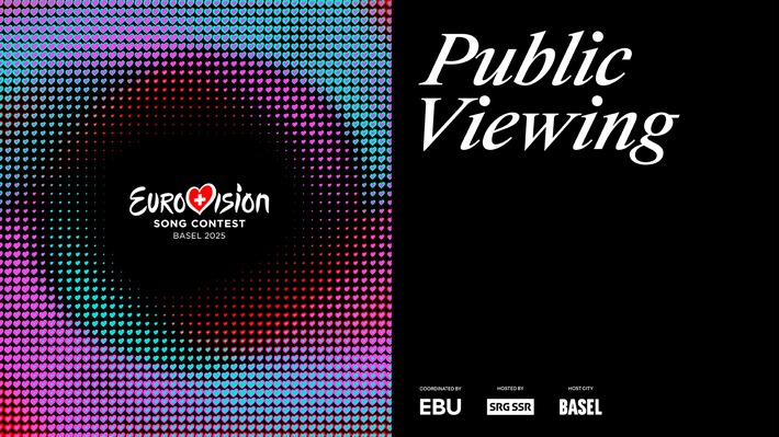 Public Viewings für den Eurovision Song Contest 2025 jetzt anmelden und gemeinsam feiern