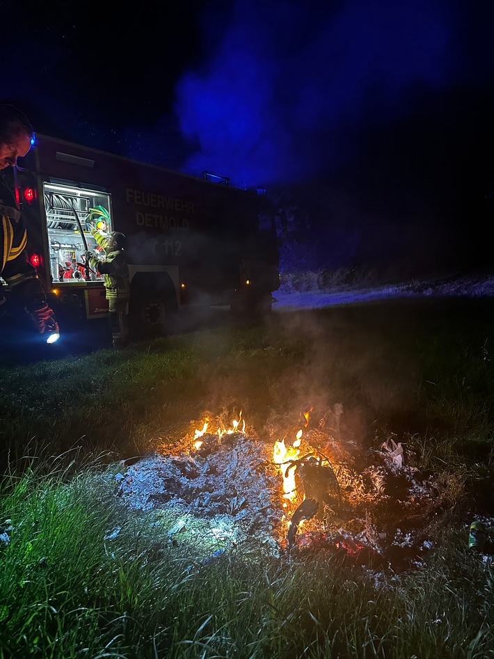 FW-DT: Unklarer Feuerschein in Nienhagen