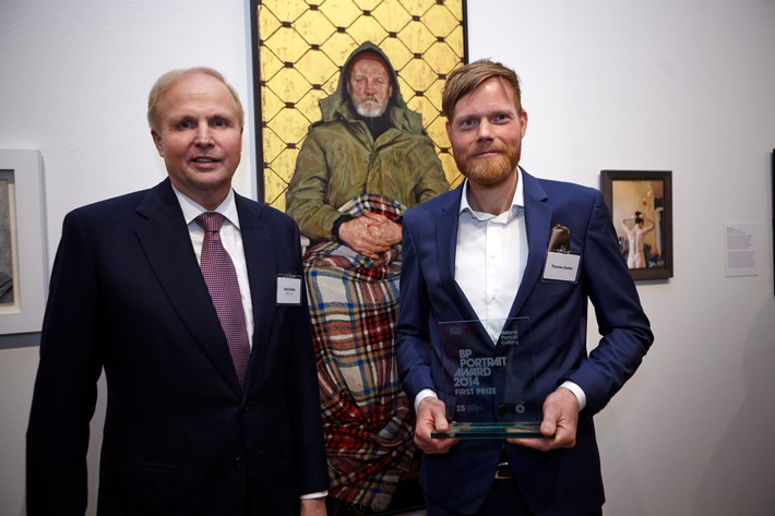 Thomas Ganter aus Frankfurt am Main gewinnt BP Portrait Award 2014 (FOTO)