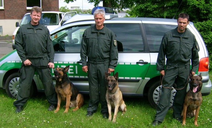POL-REK: Rauschgiftspürhunde der Polizei sind fit - Rhein-Erft-Kreis