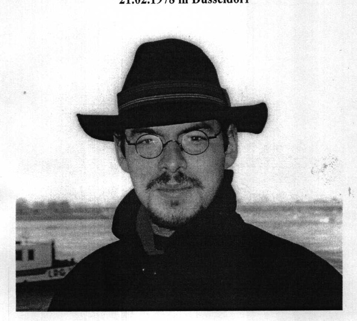 POL-D: 25-jähriger Düsseldorfer vermisst - Foto hängt als Datei an