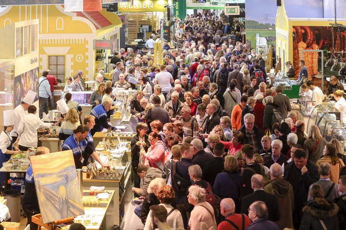 Internationale Grüne Woche Berlin 2017 (20. bis 29. Januar 2017) / 
Vorbereitungen für Leitmesse des Agribusiness laufen auf Hochtouren