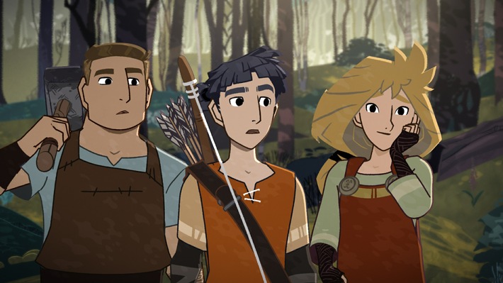 Premiere: "Das Rätsel der Runen" / Historisch-fiktive Fantasy-Animationsserie ab 26. Juni 2023 bei KiKA