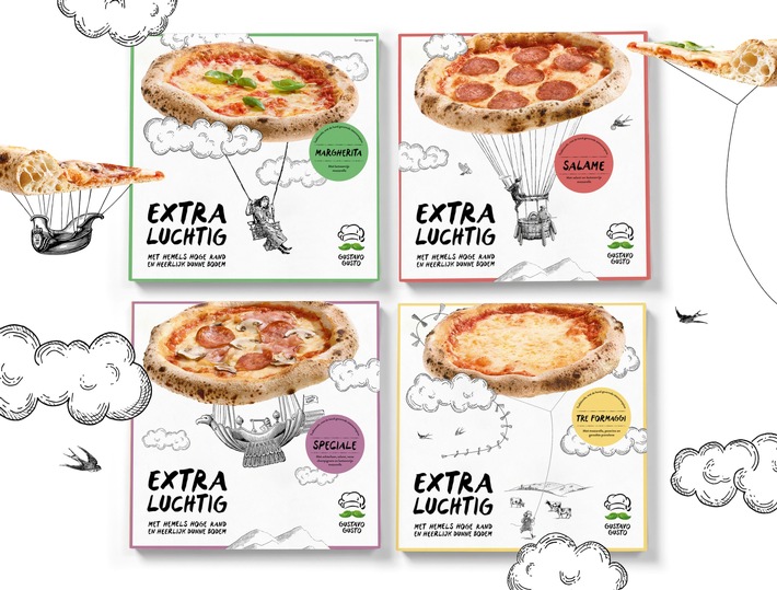 Luxe diepvriespizza