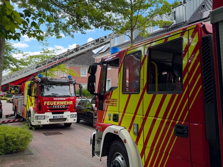 FW-AUR: Rauchwarnmelder-Alarm macht Wohnungsbegehung erforderlich