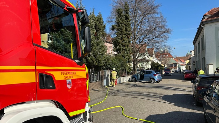 FW Speyer: Verkehrsunfall St.-German-Straße