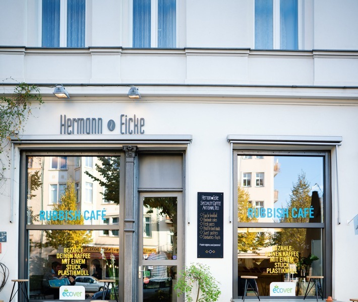 Ecover Rubbish Café in Berlin. Weiterer Text über ots und www.presseportal.de/nr/101523 / Die Verwendung dieses Bildes ist für redaktionelle Zwecke honorarfrei. Veröffentlichung bitte unter Quellenangabe: "obs/ECOVER Deutschland GmbH"