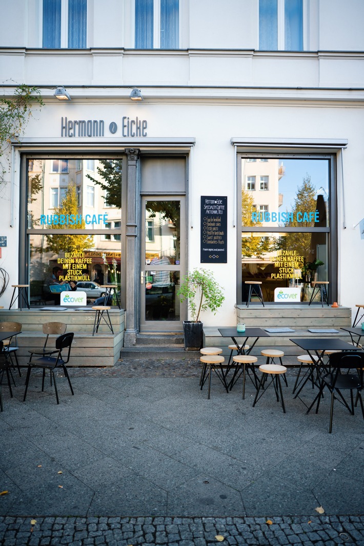 Ecover eröffnet das erste Rubbish Café in Deutschland