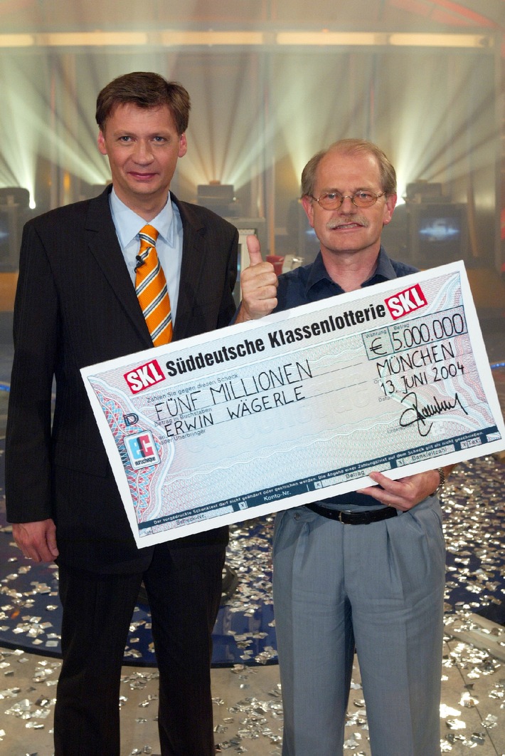 5 Millionen Euro der SKL-Show mit Günther Jauch gehen erneut nach Schwaben
