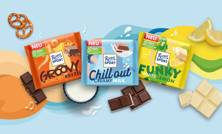 Ritter Sport launcht Limited Edition mit drei neuen Sorten