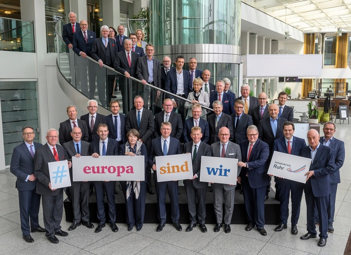 #europasindwir - Initiativkreis Ruhr ruft zur Teilnahme an der Europawahl auf