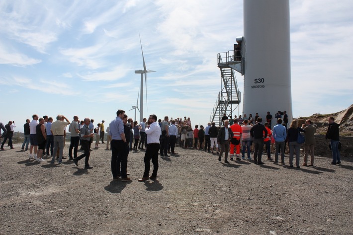 Luxcara bringt Norwegen einen Schritt näher an seine Klimaziele: Eröffnungsfeier des Windparks Egersund