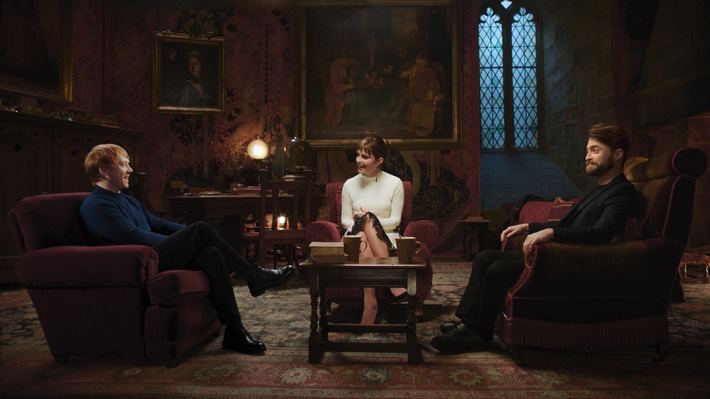 SAT.1 zeigt Daniel Radcliffe und Emma Watson in der Doku &quot;Rückkehr nach Hogwarts - 20 Jahre Harry Potter&quot; am Samstag, 26. August