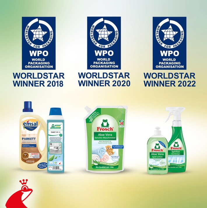 Aller guten Dinge sind drei - oder doch nicht? / Werner & Mertz erhält zum dritten Mal den renommierten WorldStar Packaging Award