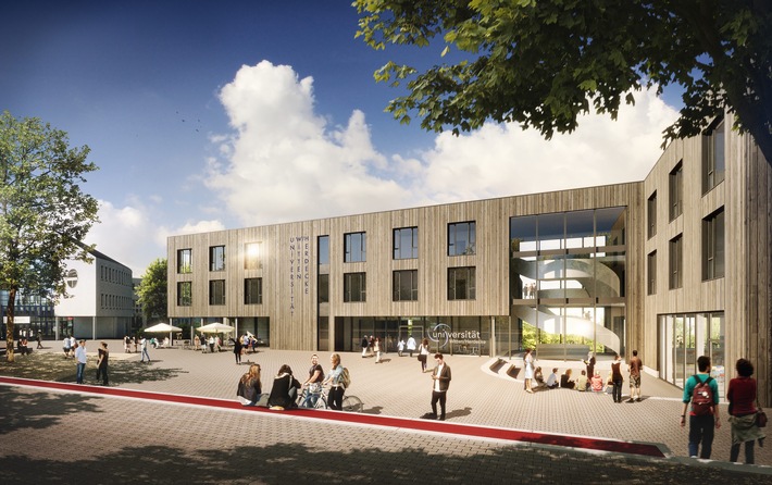 Universität Witten/Herdecke setzt bei Campus-Neubau ganz auf Holz