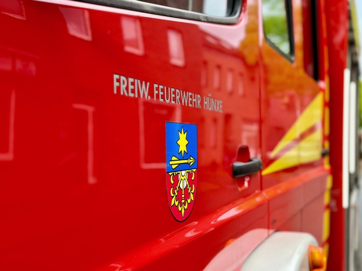 FW Hünxe: eCall alarmiert Rettungskräfte