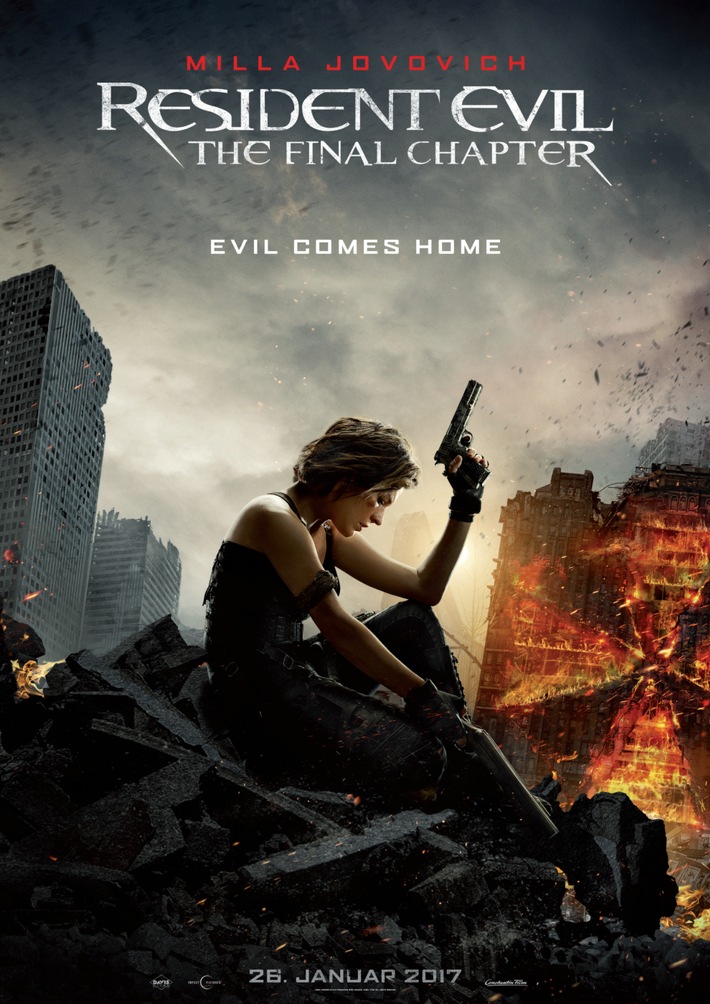 RESIDENT EVIL: THE FINAL CHAPTER / Neuer Trailer ab sofort online