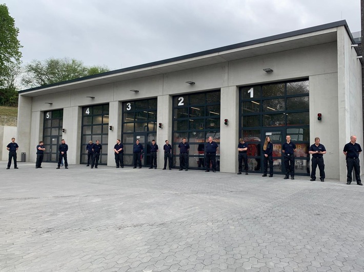 FW-Erkrath: Neues Feuerwehrgerätehaus des Löschzuges I Alt-Erkrath geht in Betrieb