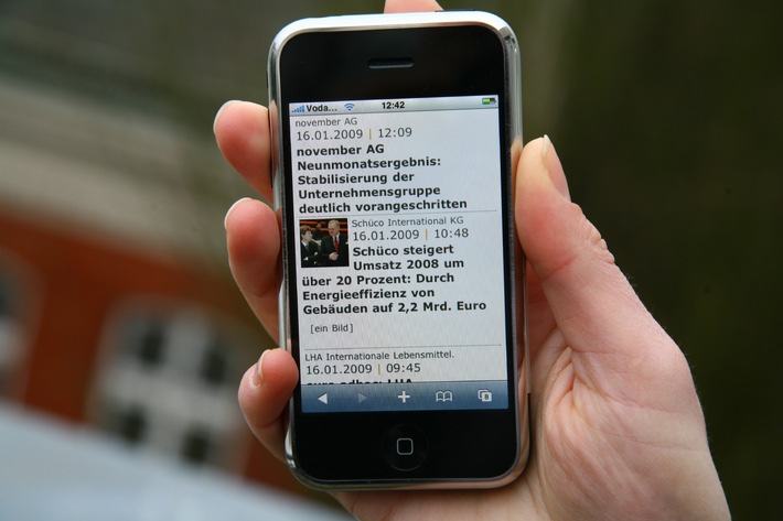 news aktuell startet neue mobile Version des Presseportals