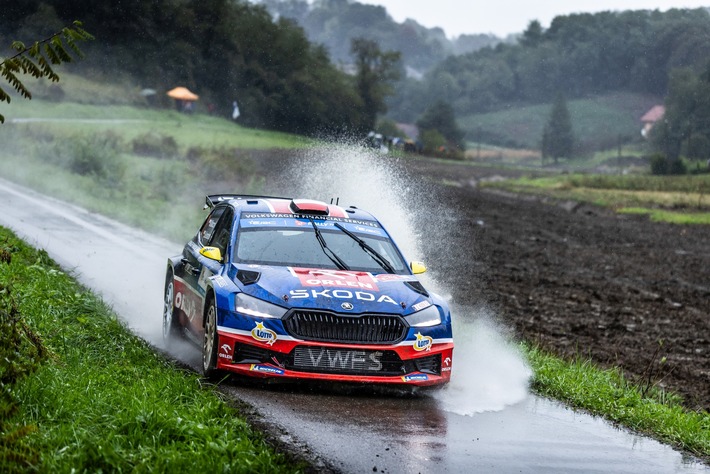 Kroatien-Rallye: Europäische Titel für Škoda Crew Mikolaj Marczyk und Szymon Gospodarczyk*