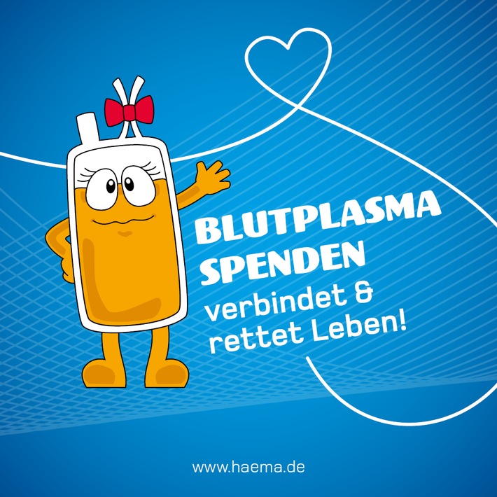 12. Internationale Woche der Plasmaspende / "Plasma verbindet uns" / 10 Spender, 10.000 Spenden, 8.000 Liter Plasma