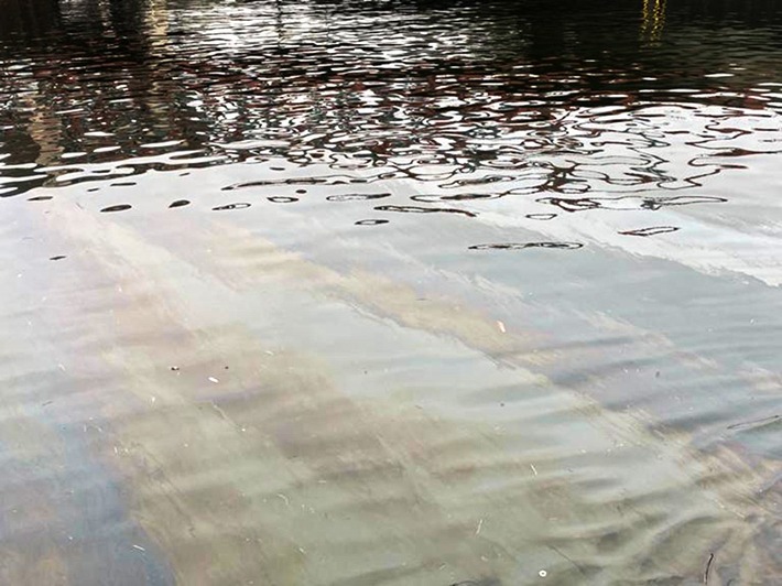 POL-DU: Meiderich: Wasserschutzpolizei ermittelt wegen Gewässerverunreinigung
