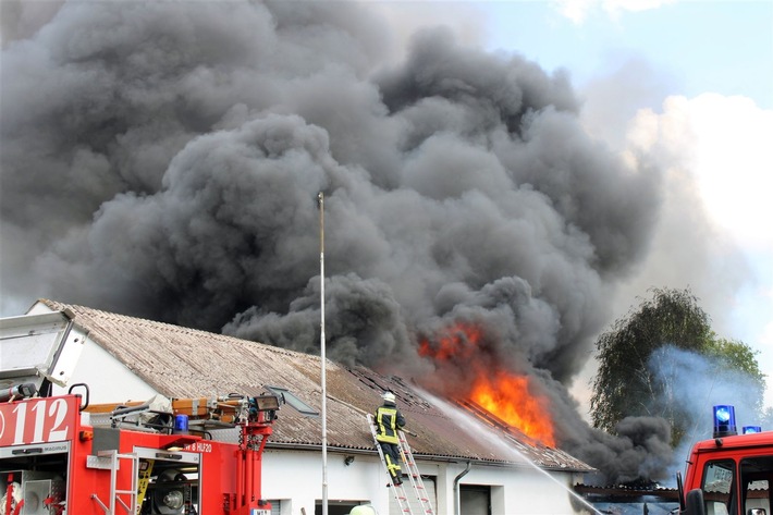 POL-MI: Nach Brand beim Gasthaus Moorhof: Polizei geht von technischen Defekt aus