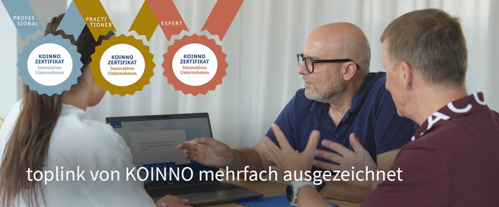 toplink baut Position als Innovationspartner der öffentlichen Hand aus