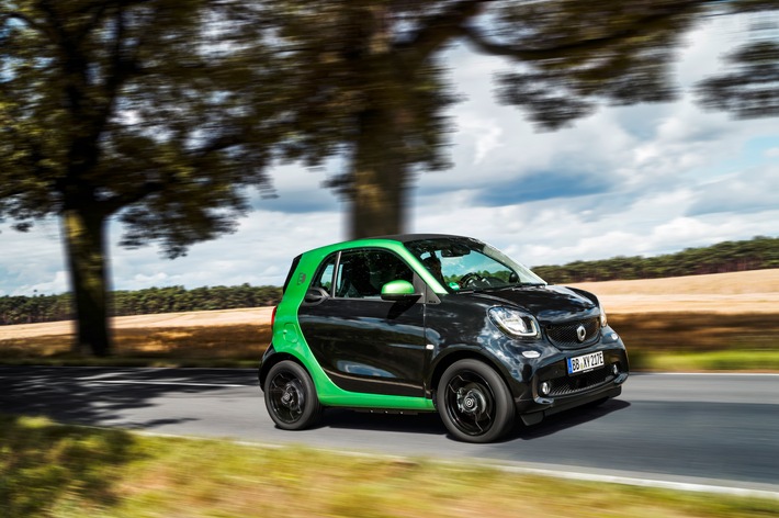 AUTO TEST-Umweltsieger 2017: Elektro-Smart erstmals auf Platz 1