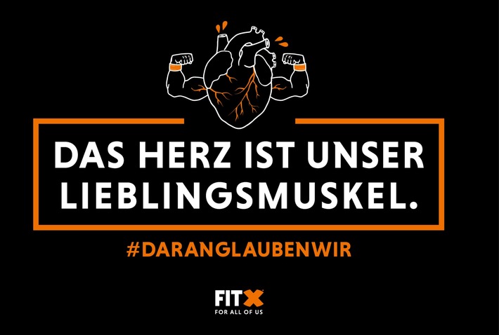 FitX startet neue Markenkampagne #DARANGLAUBENWIR