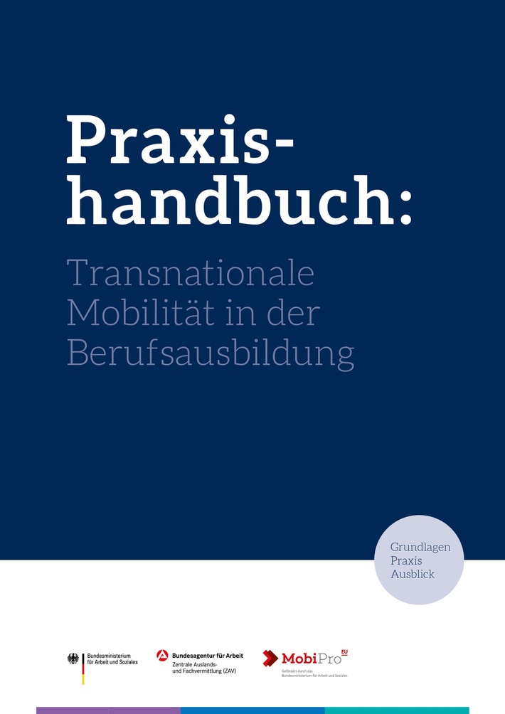 Praxishandbuch vorgestellt - Erfahrungen transnationaler Mobilität in der Berufsausbildung weitergeben