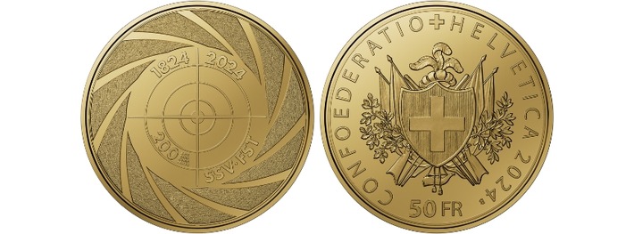 Latest special coin to be issued: "200 years of the SSV" gold coin in honour of 200th anniversary