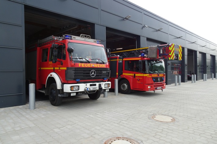 FW-HL: Neue Feuer- und Rettungswache 3 in Lübeck geht in Betrieb