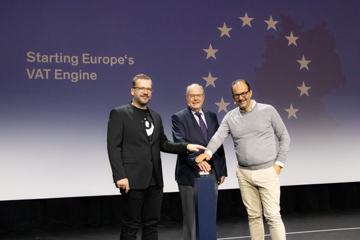 Peer Steinbrück startet EU-Mehrwertsteuermaschine