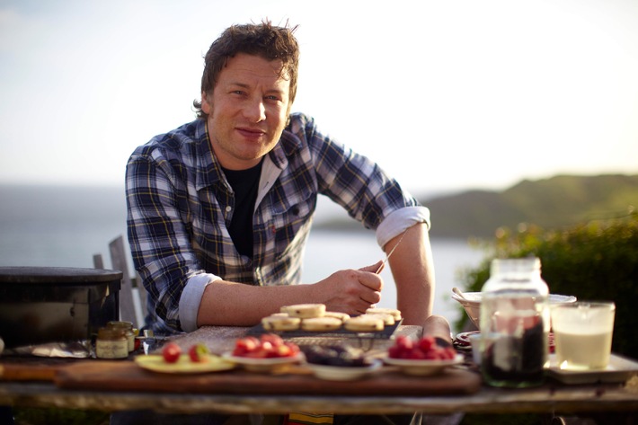 Jamie Oliver auf kulinarischer Tour durch Großbritannien (BILD)