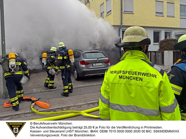 FW-M: "Tiefgarage" in Vollbrand (Maxhof)