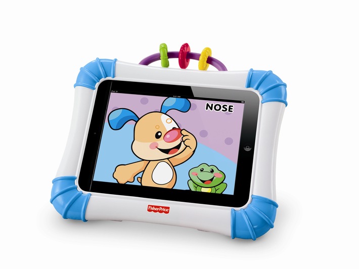 Virtuelle Welten für kleine Entdecker / Passend zur IFA präsentiert Fisher-Price® die Halter für iPhone®, iPod® Touch und iPad® (BILD)