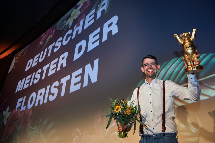 Der neue Deutsche Meister der Floristen steht fest / Michael Liebrich holt den Titel nach Baden-Württemberg!