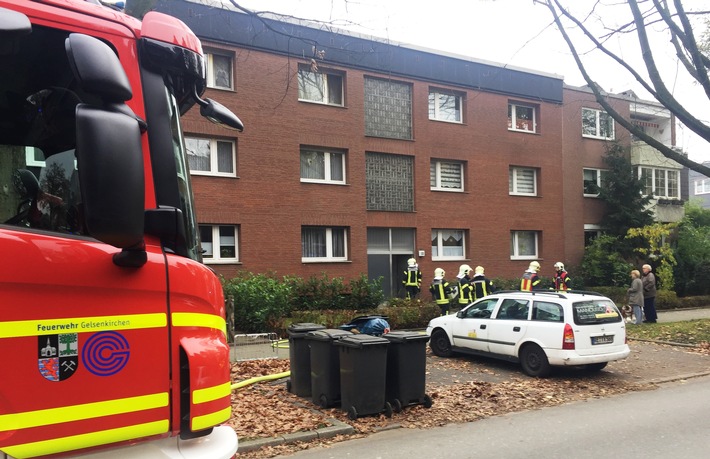 FW-GE: Kellerbrand im Stadtteil Horst