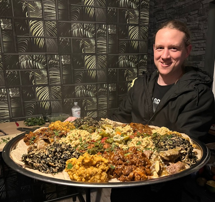 Einen Hasen zu Weihnachten