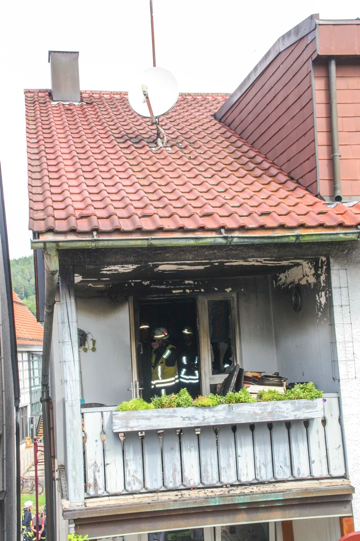 KFV-CW: Bildmaterial zu Küchenbrand in Haiterbach
