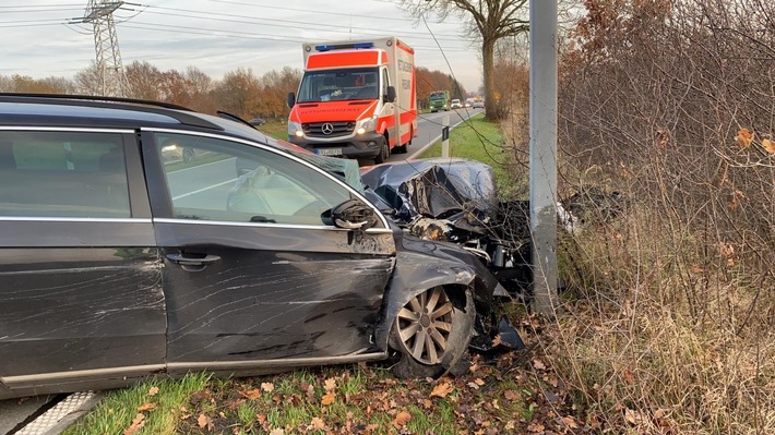 POL-WHV: Verkehrsunfal mit schwer verletzter Person