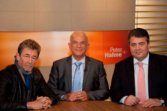 Sigmar Gabriel bei "Peter Hahne" im ZDF: "Die ersten 20 Artikel unseres Grundgesetzes sind unsere Leitkultur" (FOTO)