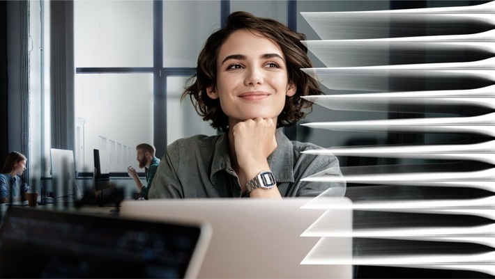 BILD zu OTS - Der Wavebionix® Virenschutzfilter schützt Menschen in Innenräumen durch seine geprüfte und testierte (OFI) Virenabscheide-Effizienz von 97,2%.